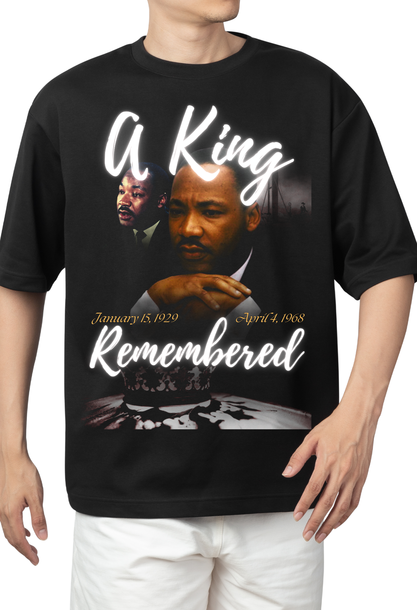 A King Remembered graphic Tee