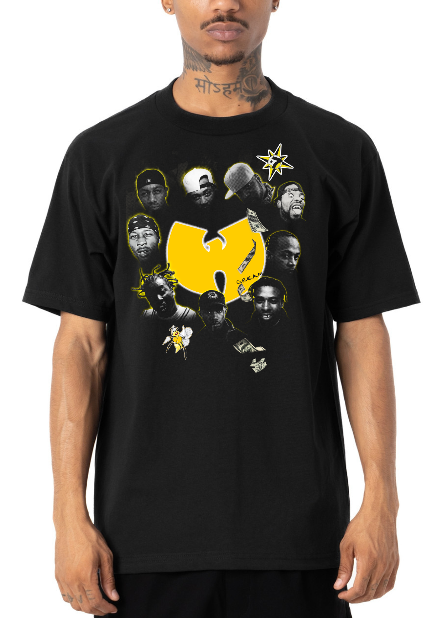 Wu Tang Black Graphic Tee